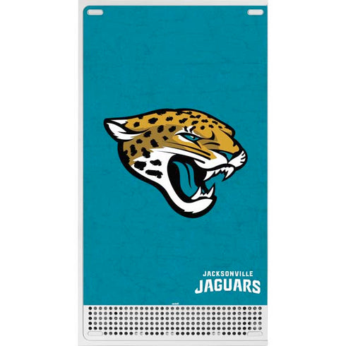 NFL Jacksonville Jaguars Distressed Xbox Series S Console Skin